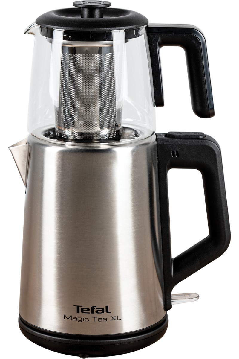 Tefal Magic Tea XL 1650 Watt Cam Demlikli Ve Paslanmaz Çelik Gövdeli Çay Makinesi - 9100046963