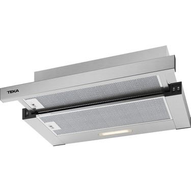 Peramics Teka TL 6210 IX İnox Sürgülü Aspiratör 400 m³/h Maksimum Emiş Gücü ve 60 cm- 113080004 fiyatı ve görseli