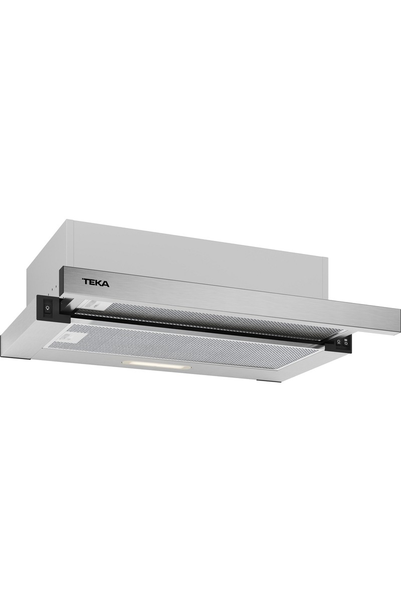 Teka Teka TL 6210 IX İnox Sürgülü Aspiratör 400 m³/h Maksimum Emiş Gücü ve 60 cm- 113080004 — 5. ürün görseli