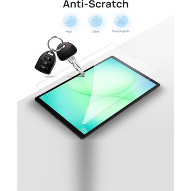 TekNetStore TEKNETSTORE Samsung Galaxy Tab A11 / A9 8.7inç Ekran Koruyucu Nano Kırılmaz Şeffaf Esnek Uyumlu — 3. ürün görseli