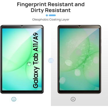 TekNetStore TEKNETSTORE Samsung Galaxy Tab A11 / A9 8.7inç Ekran Koruyucu Nano Kırılmaz Şeffaf Esnek Uyumlu — 4. ürün görseli