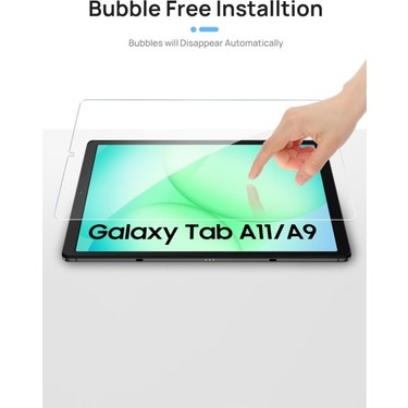 TekNetStore TEKNETSTORE Samsung Galaxy Tab A11 / A9 8.7inç Ekran Koruyucu Nano Kırılmaz Şeffaf Esnek Uyumlu — 5. ürün görseli