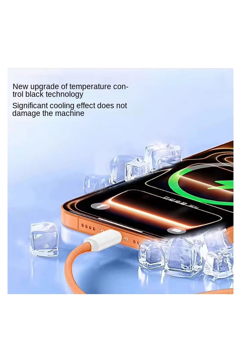 Teknofone Teknofone 60W Apple iPhone Uyumlu 17 / 16/ 15 Pro - Pro Max Hasır Hızlı Şarj Kablosu Type-C To Type-C Pd Kablo — 3. ürün görseli