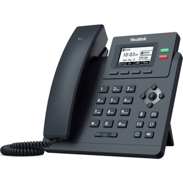 TeknoKapsül TeknoKapsül Yealınk SIP-T31G, Masaüstü, Kablolu Ip Telefon, Siyah, 2.3" Siyah Beyaz Ekran, fiyatı ve görseli