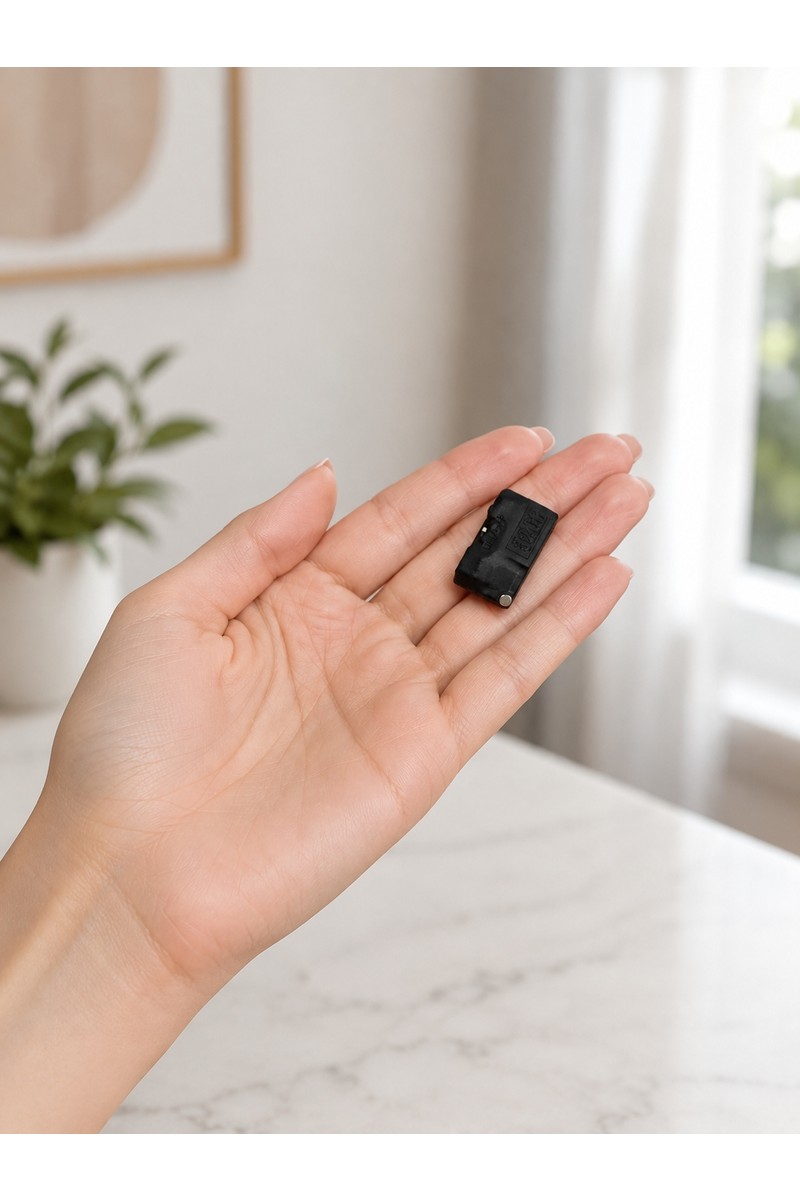 Teknospy Teknospy Ultra Ince Mini Ses Kayıt Cihazı Kulaklıkla Dinleme 4 Gün Şarj Süresi Sese Duyarlı — 6. ürün görseli