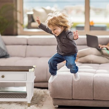 Teknozeel Teknozeel Bebek Çocuk Güvenliği Krem Kauçuk 8 Adet Masa ve Sivri Köşe Kenar Koruyucu (3m Bant — 5. ürün görseli