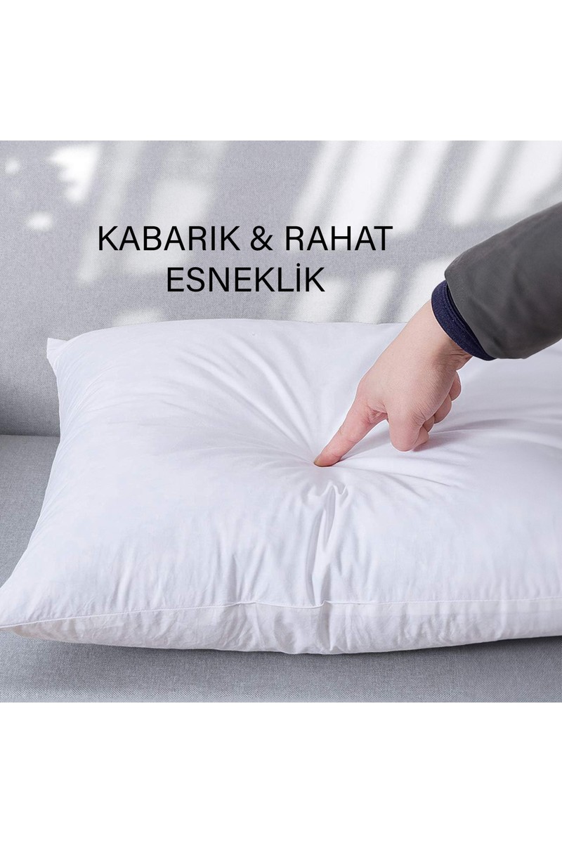 Teksnil Teksnil Home | 4 Adet Kırlent Iç Yasıtk | Boncuk Silikon | 5 Ebat | Premıum | Koltuk Dekor Yastığı 30x50 — 2. ürün görseli