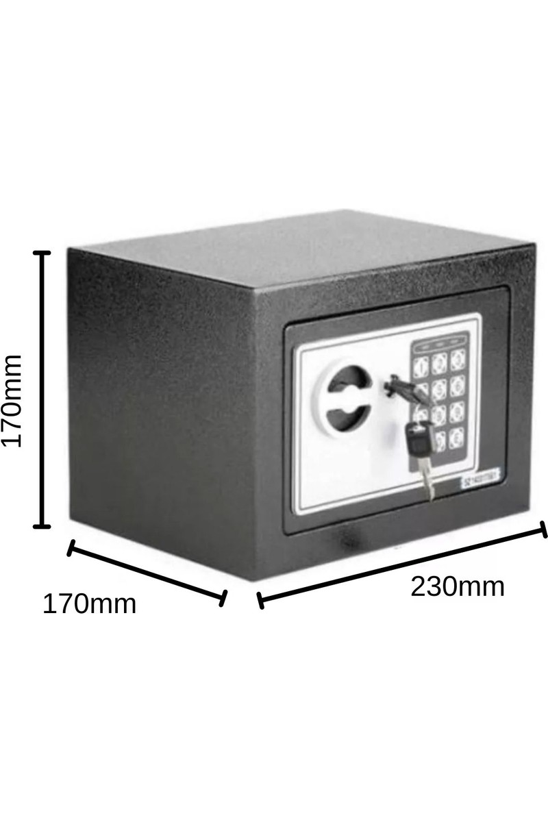 Tekzen Tekzen Home Para Kasası Elektronik Şifreli 170 x 230 x 170 mm — 3. ürün görseli
