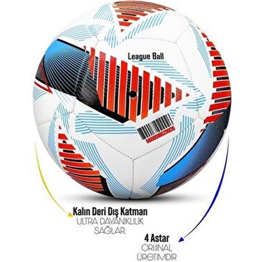 Telvesse Futbol Topu 2025 Neon League Ball Pompalı Set Dayanıklı Sert Zemin Halı Saha Topu Super — 3. ürün görseli
