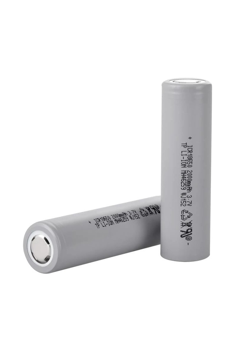 Tenpower ICR18650-20SG Li-Ion Pil (Yenilenmiş) – 2000 Mah, 3.6 V 15C 30 AMPER MATKAP UYUMLU