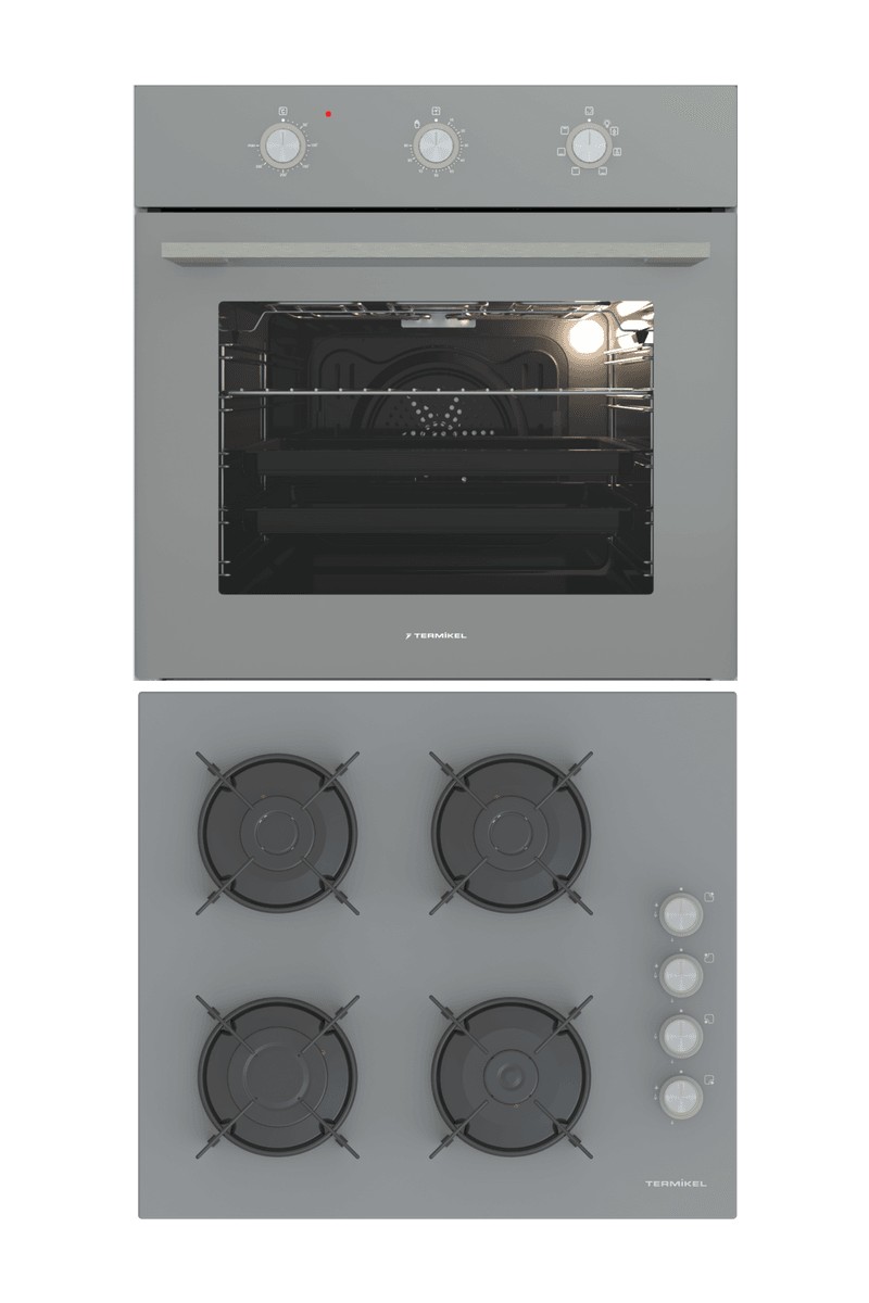 Termikel Ankastre Set (Bo O6435C A + Bh P6144C A)