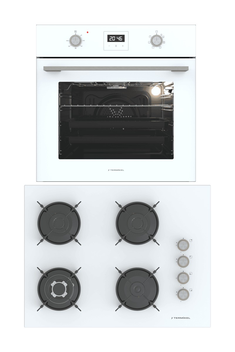 Termikel Ankastre Set (Bo O64D5C W + Bh P7194C W)