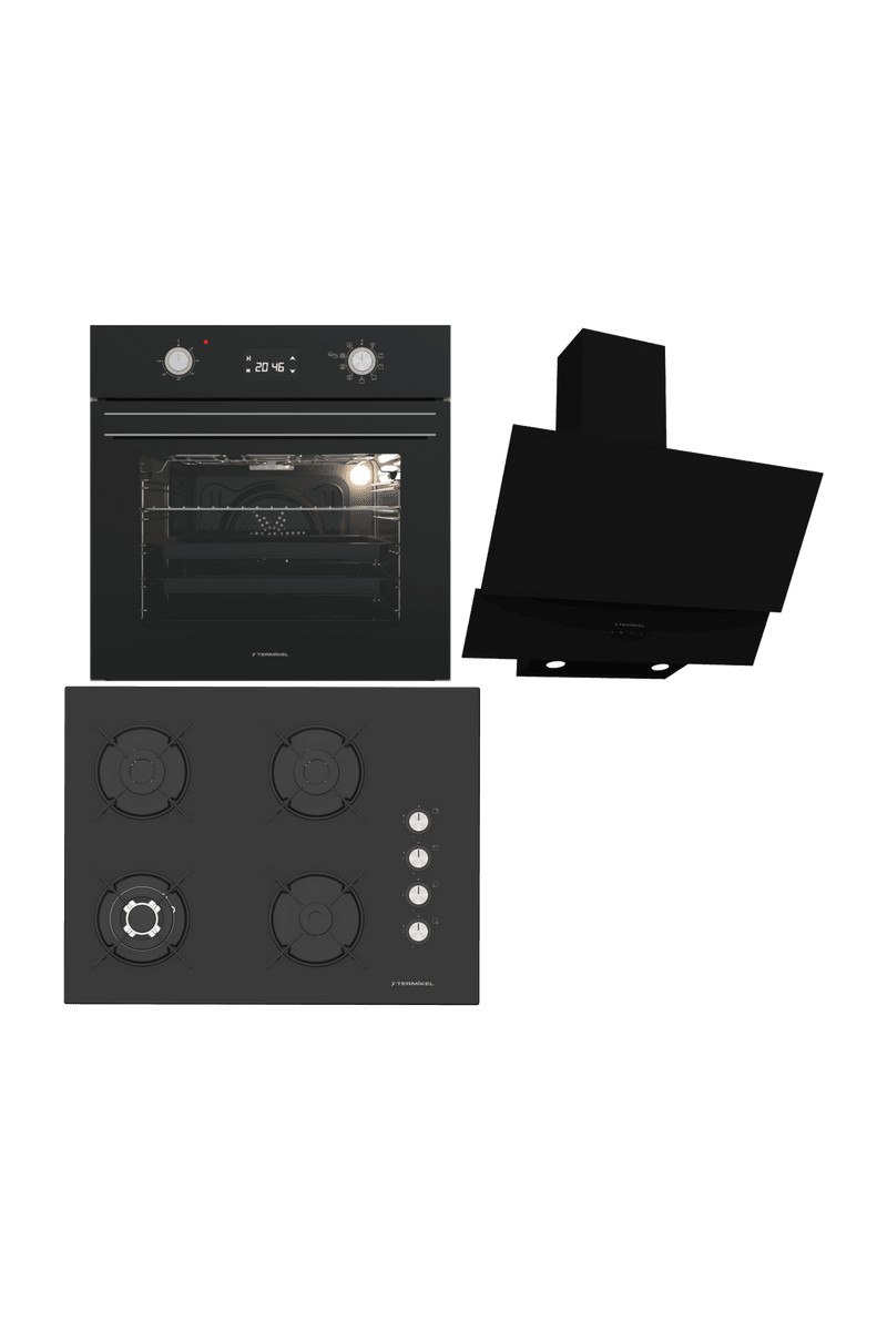 Termikel Ankastre Set (Bo O6555C Db + Bh P7194C B + Ch C6532C Bb)