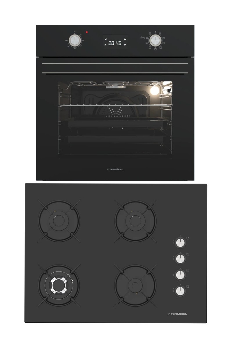 Termikel Ankastre Set (Bo O6555C Db + Bh P7194C B)