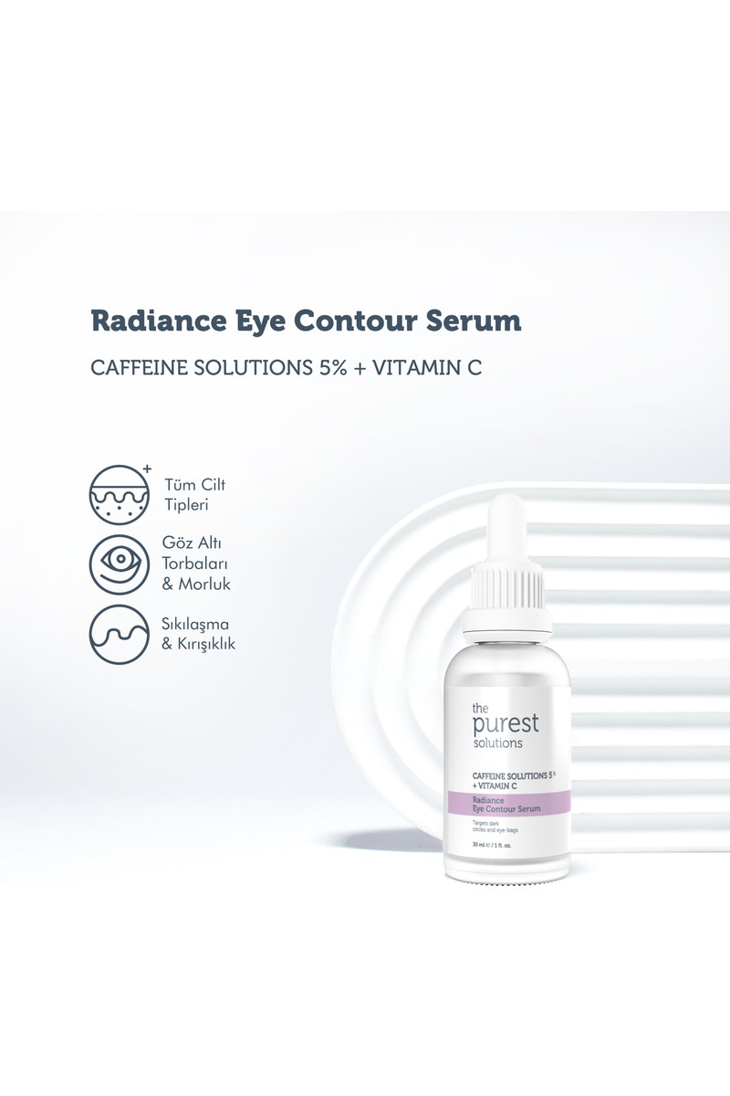 The The Purest Solutions Göz Altı Serumu 30 ml Aydınlatıcı Kafein Etkisiyle Torbalanma ve Morluk Giderici — 3. ürün görseli