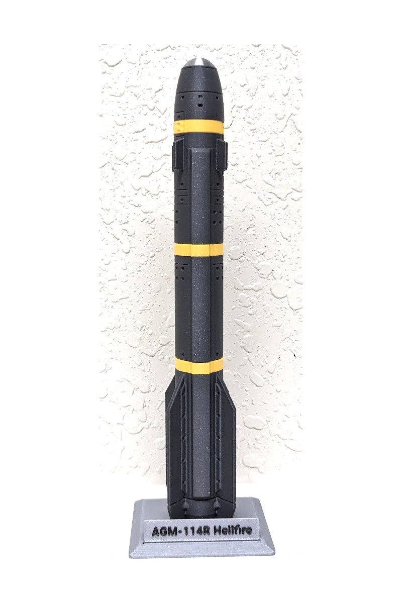 Titrek Toys V2 Hellfire Füzesi Gelişmiş Model - V2 Hellfire Missile (Replika Maket)