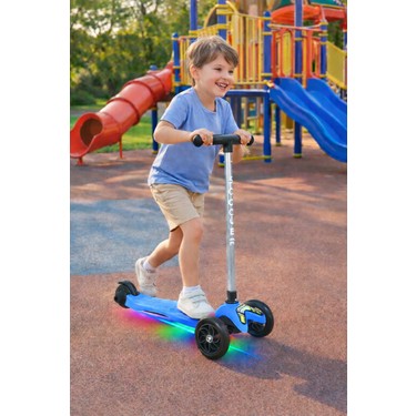 Tois Tois Globy LED Işıklı 3 Tekerlekli Scooter — 4 Kademe, 50–65 cm Yükseklik Ayarlı Çocuk — 2. ürün görseli