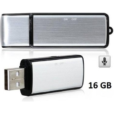 Tokurtech Tokurtech 16 GB Çift Mikrofonlu Gümüş Renk USB Ses Kayıt Cihazı Otomatik — 2. ürün görseli