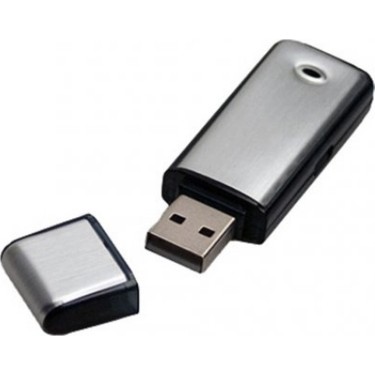Tokurtech Tokurtech 16 GB Çift Mikrofonlu Gümüş Renk USB Ses Kayıt Cihazı Otomatik — 3. ürün görseli