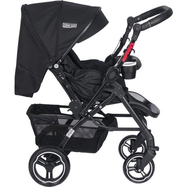 Tommybaby Tommybaby Tornado Plus Black Alüminyum Çift Yönlü Bebek Arabası 25 kg Taşıma Kapasitesi ve — 2. ürün görseli