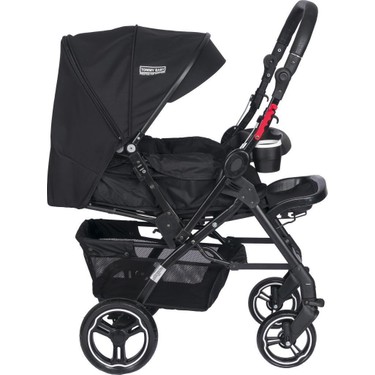 Tommybaby Tommybaby Tornado Plus Black Alüminyum Çift Yönlü Bebek Arabası 25 kg Taşıma Kapasitesi ve — 3. ürün görseli