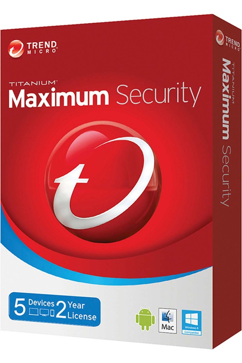 Trend Micro Maximum Security 5 Kullanıcı 2yıl Lisans