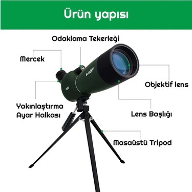 TriLine TriLine SVBONY SV28 75X Zoom Monoküler Teleskop Su Geçirmez Özellikleri ile Astronomi Tutkunlarına — 6. ürün görseli