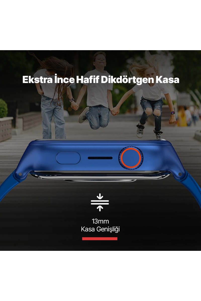 Ttec Ttec Kidi GPS 4G Sim Kartlı Akıllı Çocuk Saati Okyanus Laciverti 2KSW02 — 3. ürün görseli