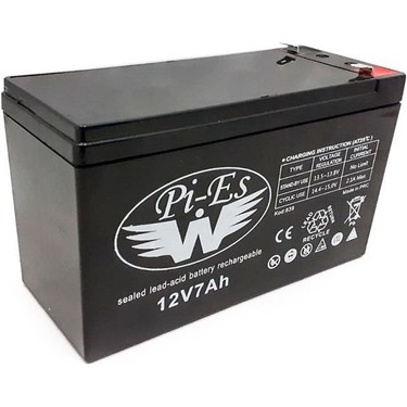 Ttec TTec Pi-Es Mustang Bakımsız Kuru Akü 12V 7Ah Uzun Ömürlü Düşük — 4. ürün görseli