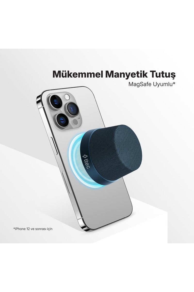 Ttec Ttec Vox Mini M Magsafe Uyumlu Kablosuz Bluetooth Hoparlör Lacivert 2BH13L — 3. ürün görseli