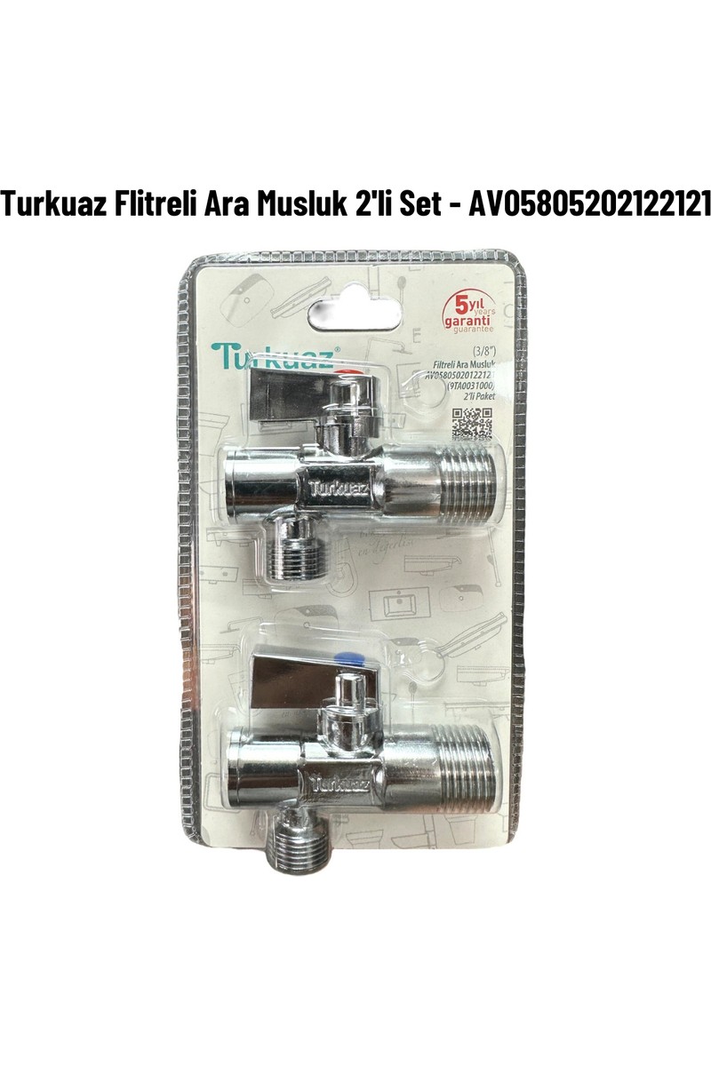 Turkuaz Turkuaz Filitreli Ara Musluk 2'li Set - AV05805202122121 — 2. ürün görseli
