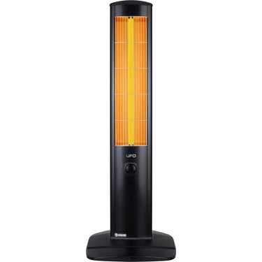 UFO Ufo Micatronic 2400 W Kule Tipi Isıtıcı - Siyah T24EN-B Dikey Infrared Soba Yüksek Verim ve fiyatı ve görseli