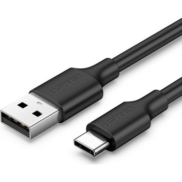 UGREEN UGREEN USB-C - USB-A 3A QC Hızlı Şarj Kablosu, 0,5 m, Siyah, fiyatı ve görseli