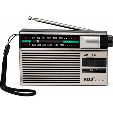 UltraTekno UltraTekno RD-331RG Şarjlı Cep Radyosu Fm/am 2 Bant Taşınabilir Radyo Type-C Şarjlı 2xaa Pil fiyatı ve görseli