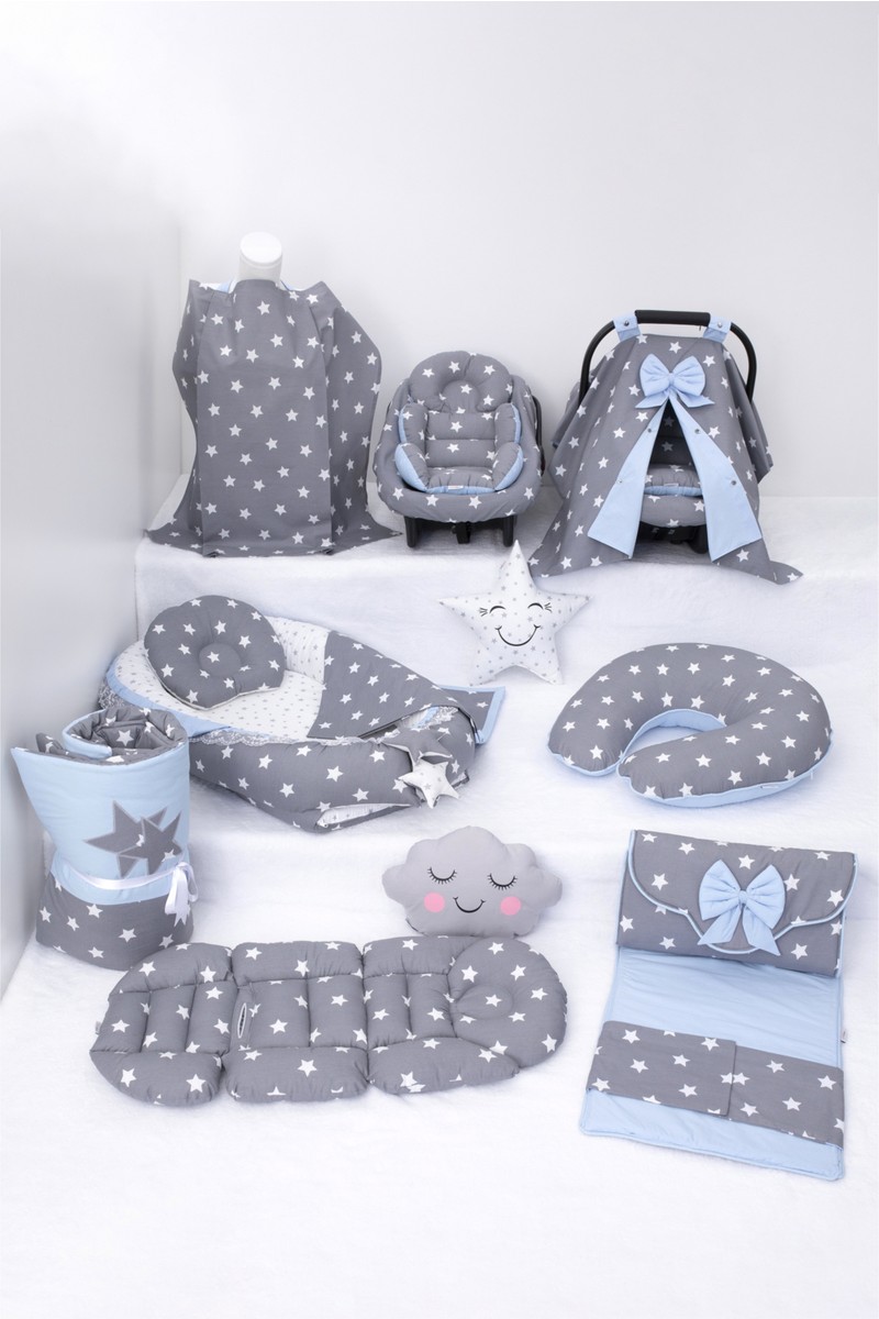Umaybebek Umaybebek Babynest Puset Örtüsü Alt Açma Emzirme Yastığı Bel Destekli Ana Kucağı Bebek Arabası — 6. ürün görseli