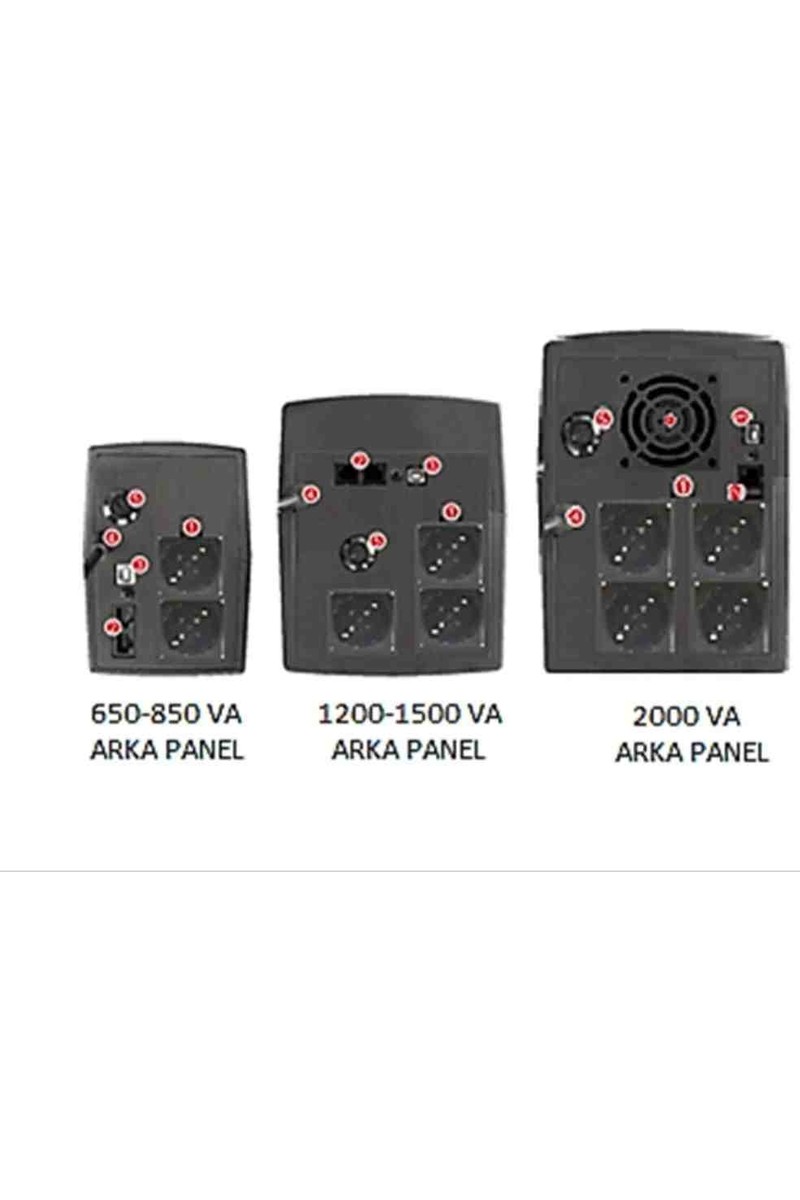 Upsvoe Upsvoe 650 Va Kesintisiz Güç Kaynağı — 4. ürün görseli