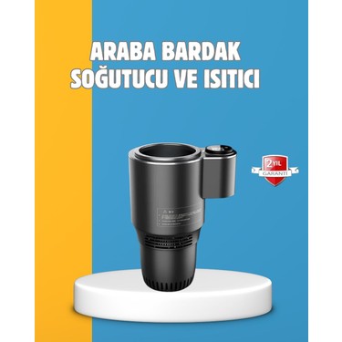Uravas Uravas Store Dijital Ekranlı Akıllı Bardaklık Araç Içi Termal Isıtıcı Soğutucu fiyatı ve görseli