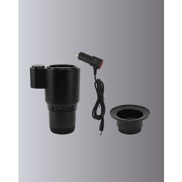 Uravas Store Uravas Store Dijital Ekranlı Akıllı Bardaklık Araç Içi Termal Isıtıcı — 4. ürün görseli