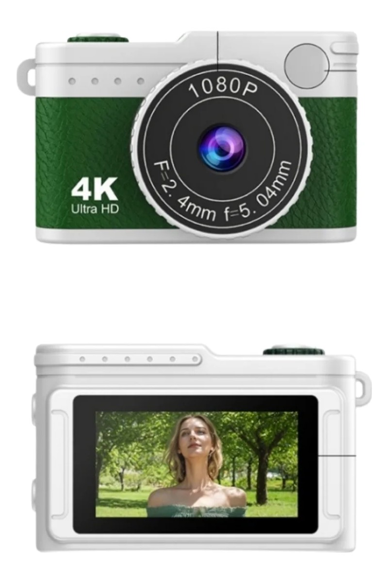 Uravas Uravas Store Mini 4K Ultra Hd Dijital Kamera 1080P Video IPS Ekran Cep Boy Taşınabilir — 3. ürün görseli
