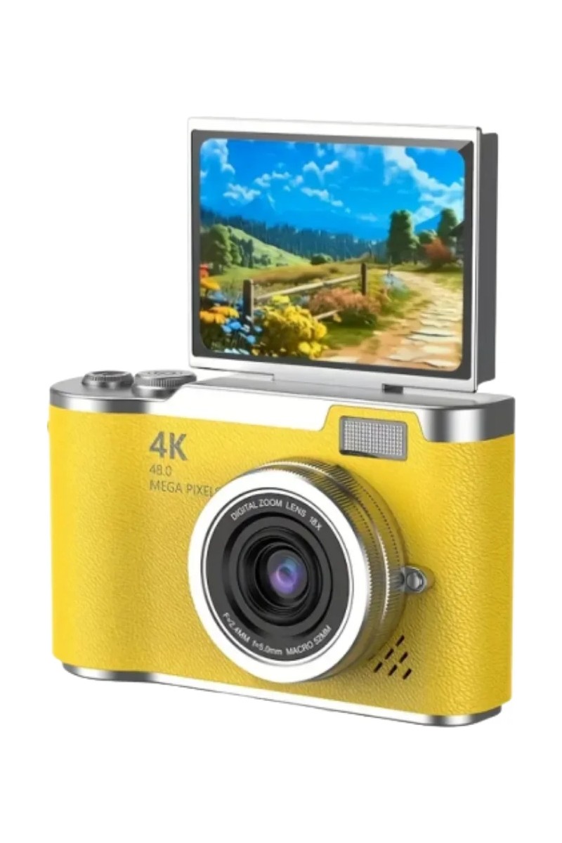Uravas Uravas Store Yeni Nesil Dijital Kamera 48 Mp 4K Video Zoomlu Selfie ve Vlog Kamera fiyatı ve görseli