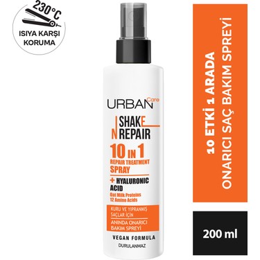 Urban Care Urban Care Shake N Repair 10-In-1 Onarıcı Etkili Durulanmayan Saç Bakım Spreyi 200 fiyatı ve görseli