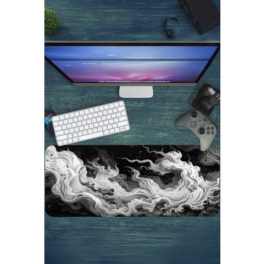 Urzuva Urzuva Gaming XL Kaydırmaz Dikişli Mouse Pad 80x30 cm Renkli Baskılı Tasarım ile Konforlu Oyun — 5. ürün görseli