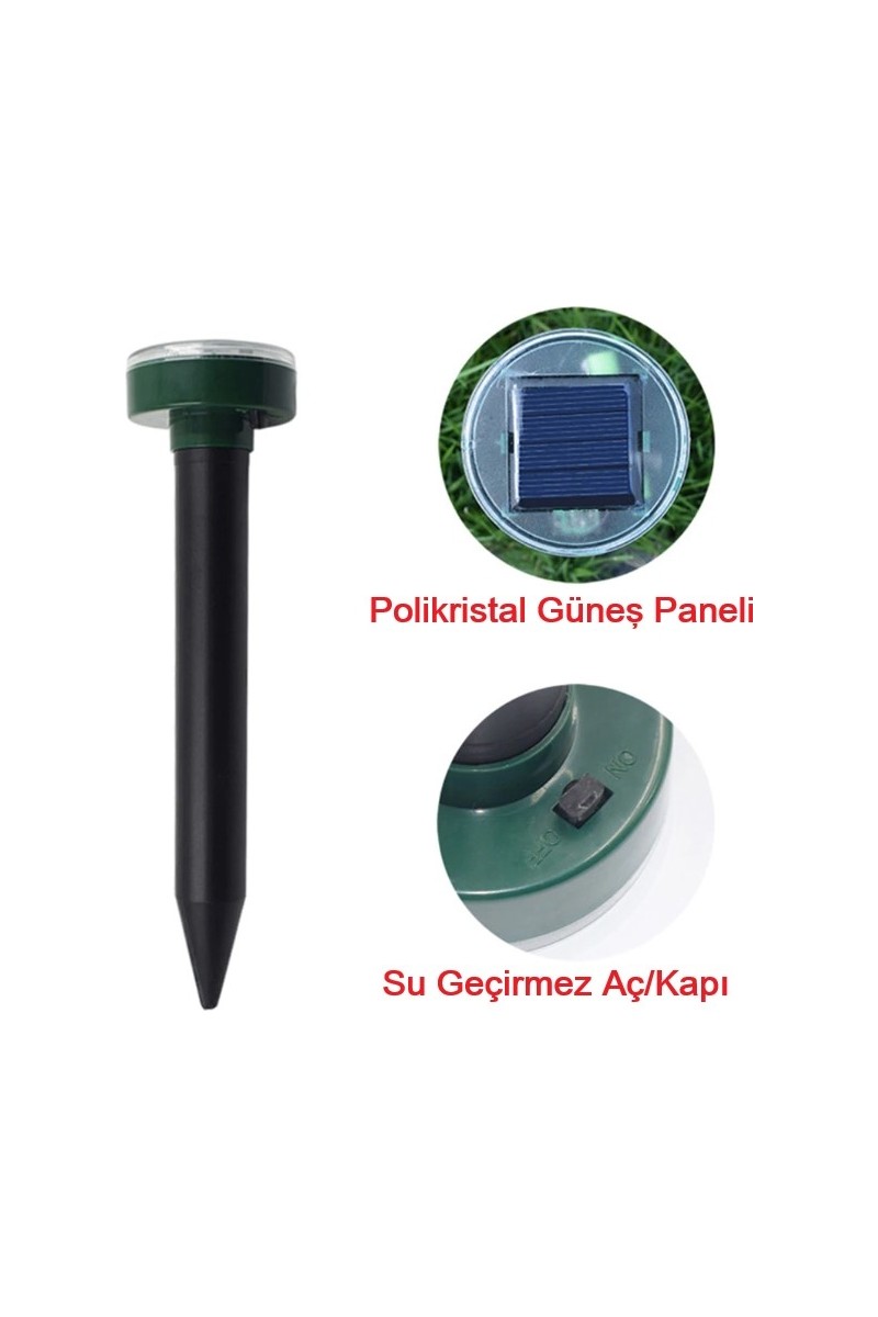Uscvis Uscvis Güneş Enerjili Köstebek Yılan Fare Akrep Kovucu 750 M2 — 2. ürün görseli