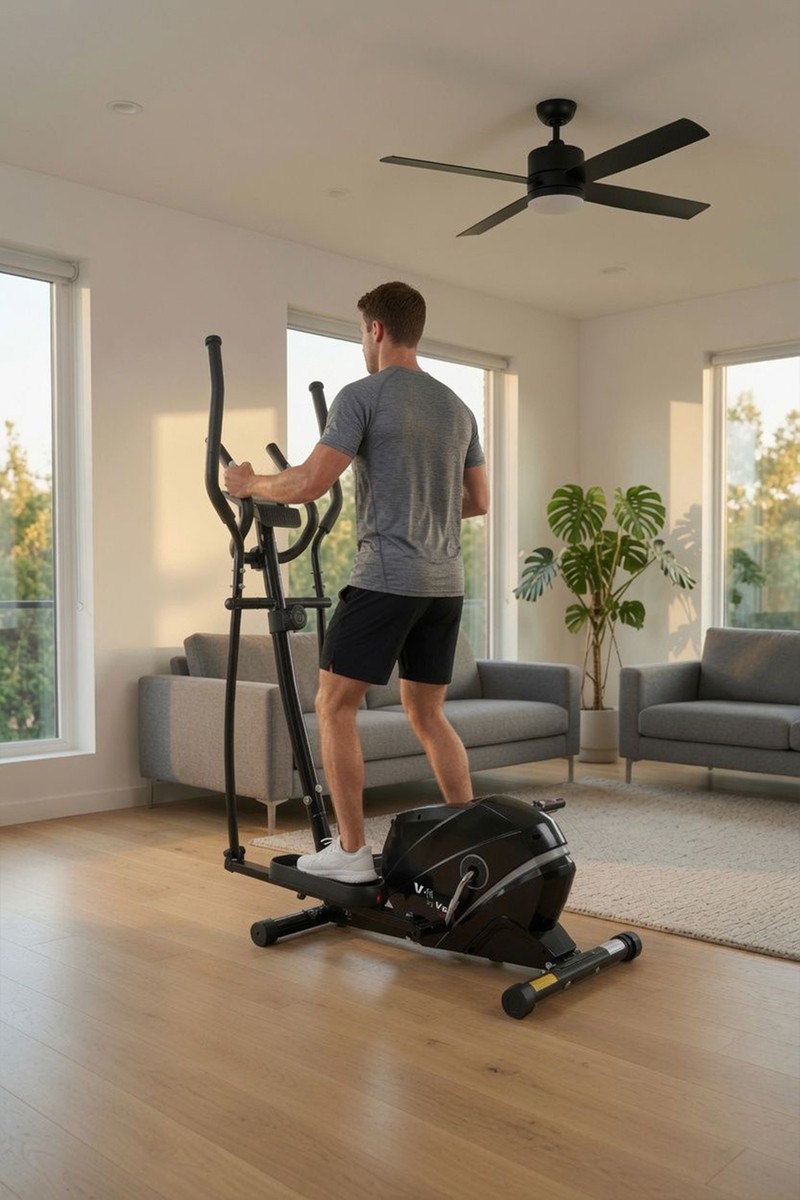 Voit V-Fit By Voit Runmate Manyetik Eliptik Bisiklet | Sessiz Çalışan, Elden Nabız — 5. ürün görseli