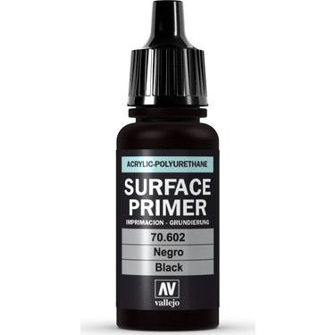 Vallejo Vallejo Surface Prımer 17 ml 70.602 Black fiyatı ve görseli