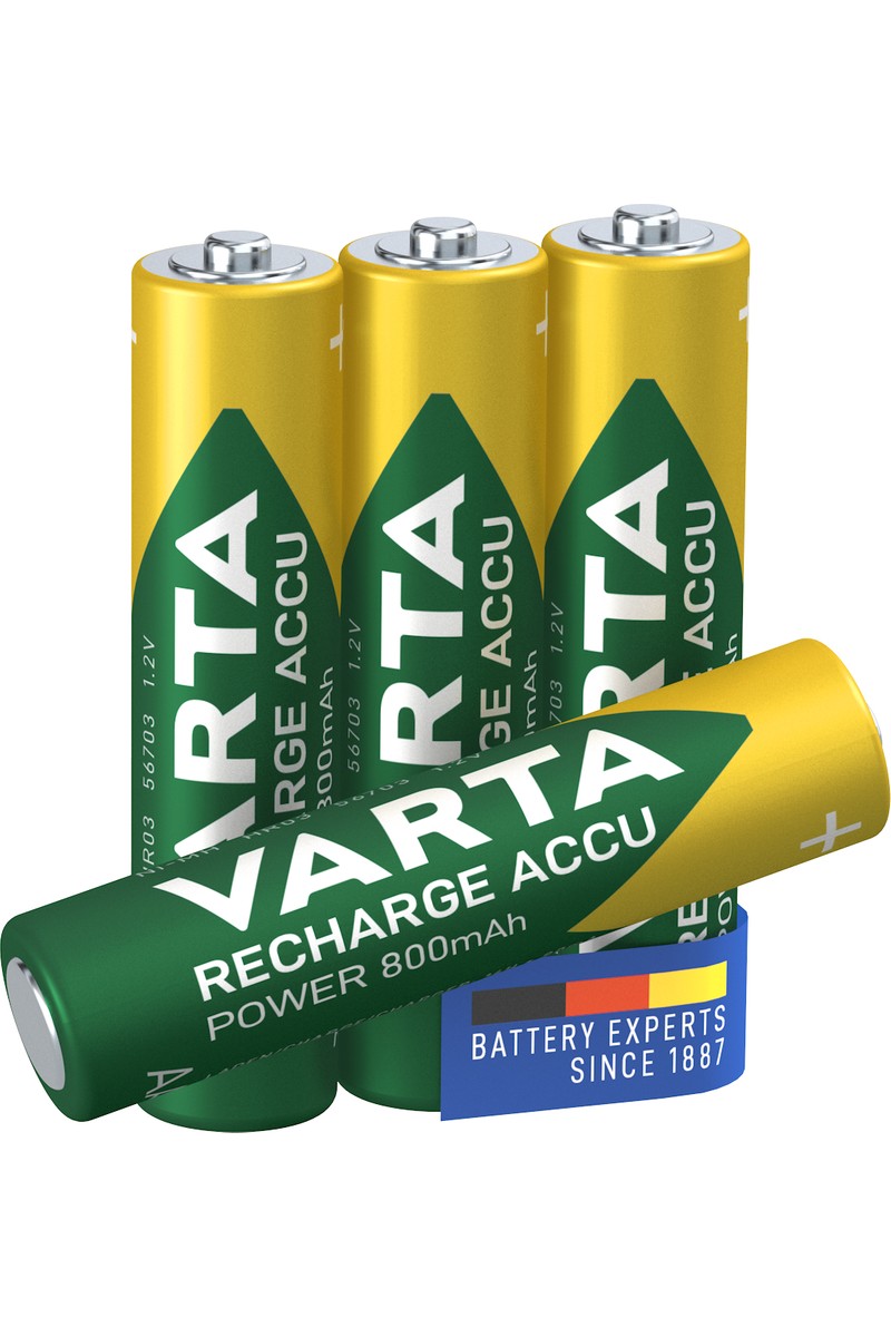 Varta Varta 800mAh AAA Şarj Edilebilir 4'lü Pil — 2. ürün görseli