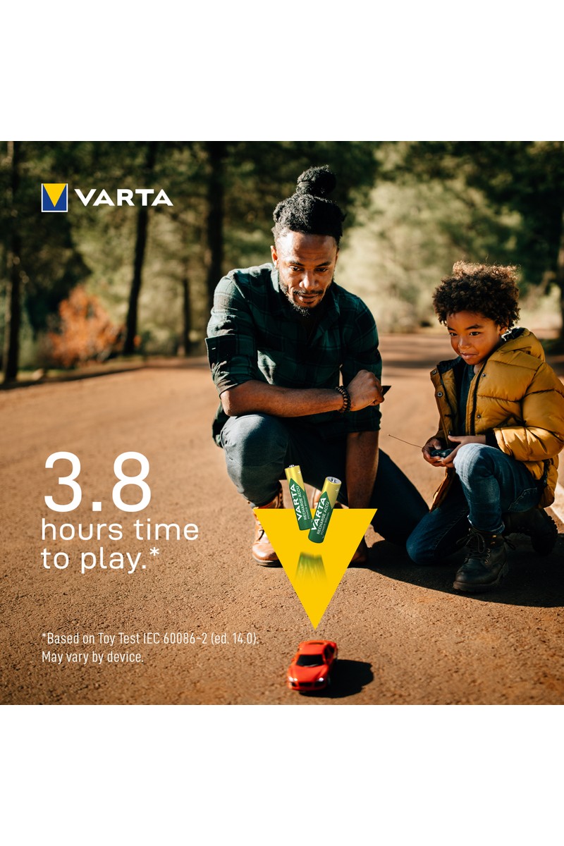 Varta Varta 800mAh AAA Şarj Edilebilir 4'lü Pil — 3. ürün görseli