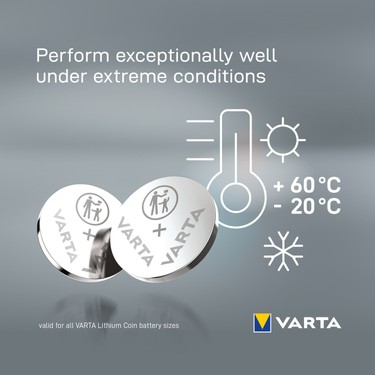 Varta VARTA CR2032 'li Lityum Düğme Pil 4'lü — 2. ürün görseli