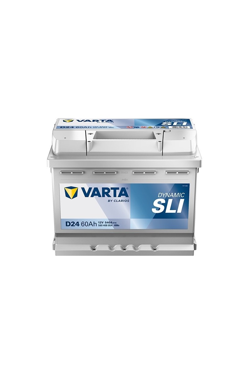 Varta Varta D24 12V 60AH 540A Dynamic Sli Akü (Üretim Yılı: — 3. ürün görseli