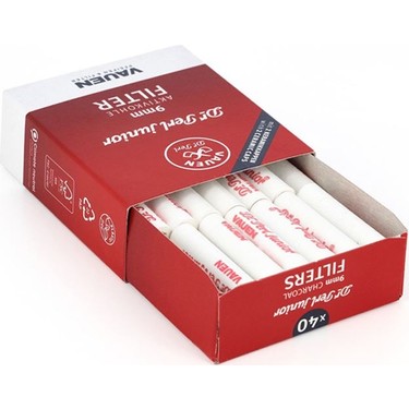 Vauen Dr. Perl  pp10 Junior Vauen 9 mm Kauçuk Pipo Filitresi 40'lı Aktif Karbon Filtre Keyifli — 2. ürün görseli